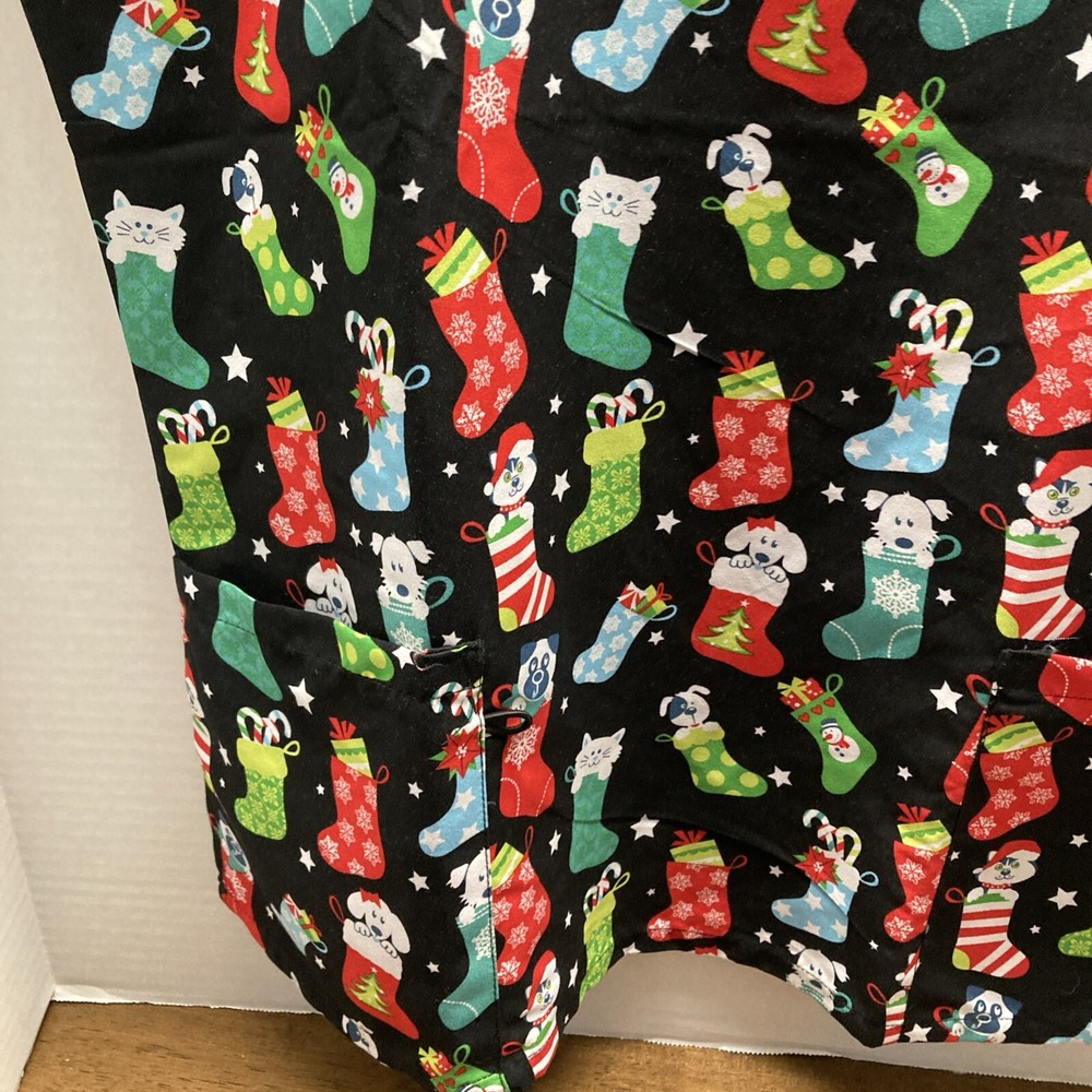 Serene Uniforms, Christmas Scrubs Size Medium