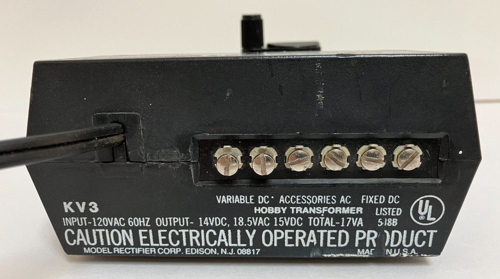 MRC TECH II RAILMASTER 2400 POWER PACK #1 TESTED FINE