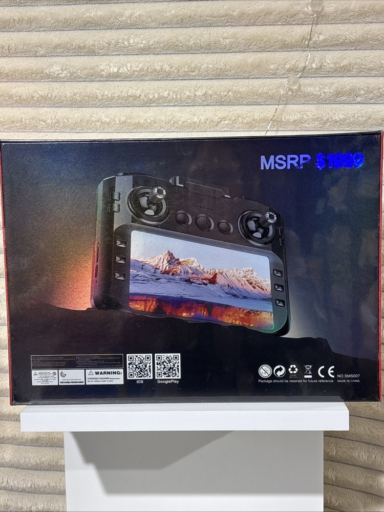 SMS Max Drone 4K With Screen Remote Controller Optical Flow Dual Cameras