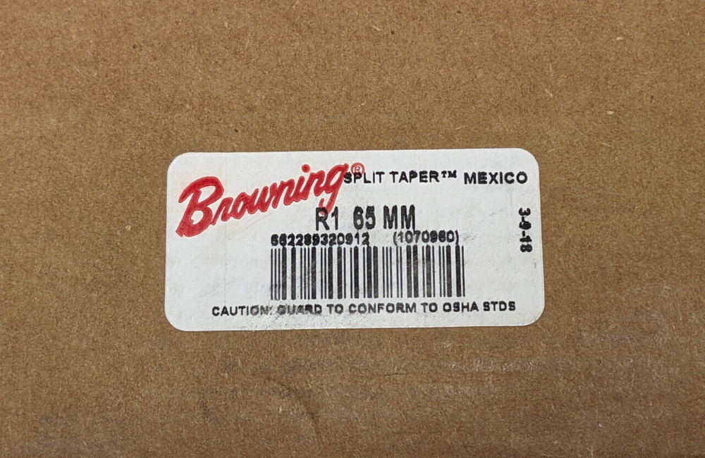 Browning R1 65mm Split Taper Bushing