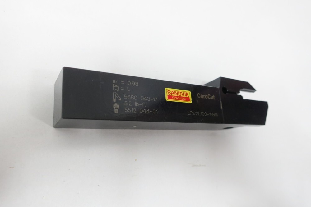 Sandvik LF123L100-16BM Grooving Tool Holder