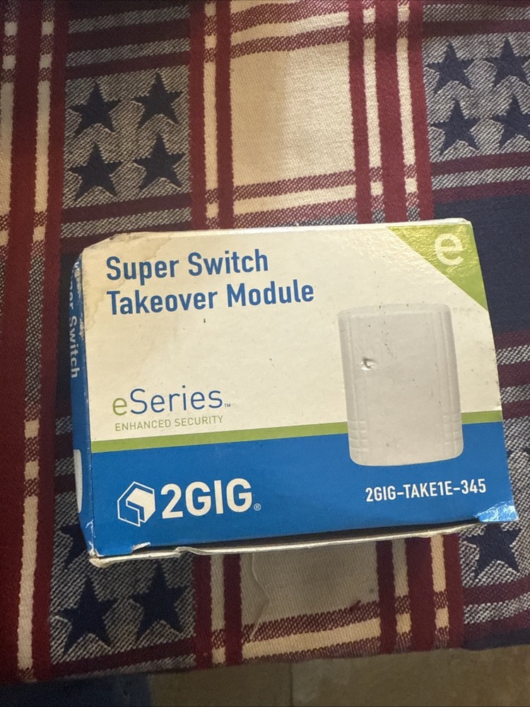 2GIG Super Switch Takeover Module eSeries 2GIG-TAKE1E-345 New Security System