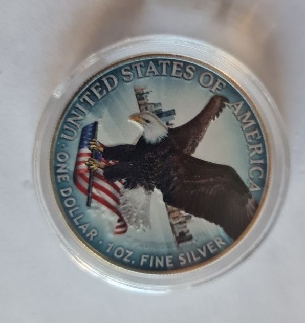 2021 American Eagle 1 Oz Silver Coin