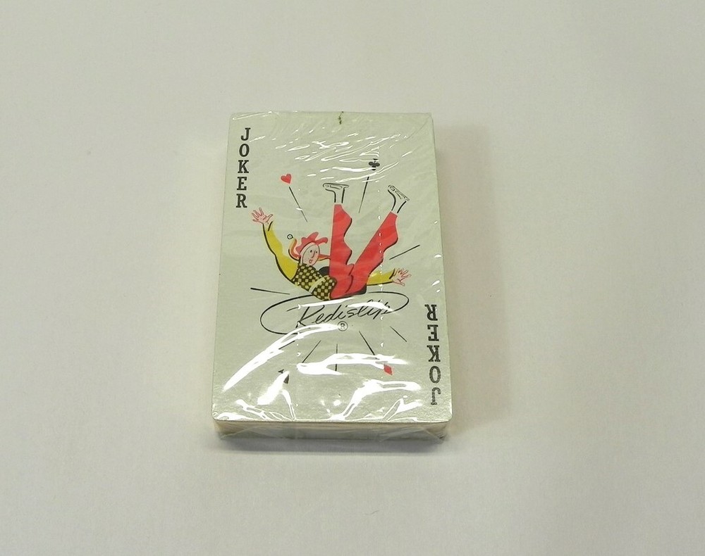 VINTAGE C.E. NEIHOFF & CO. SEALED PLAYING CARD DECK *PREOWNED, MISSING 1 DECK*