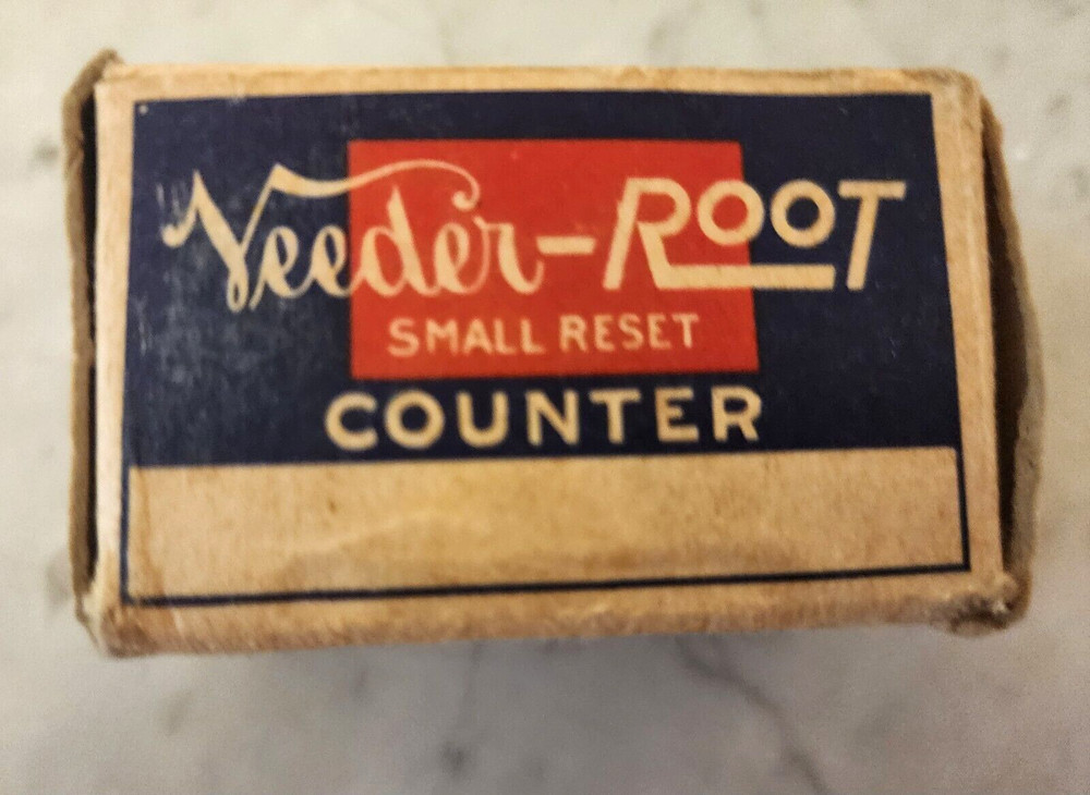 Vintage Veeder Root Counter Small Box Only