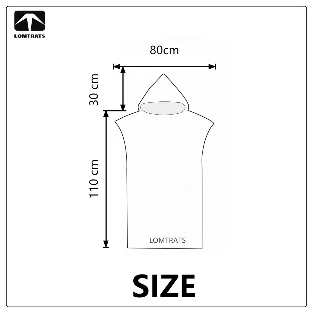 Double-sided Microfiber with pockets Quick-drying changing Towel for women an...