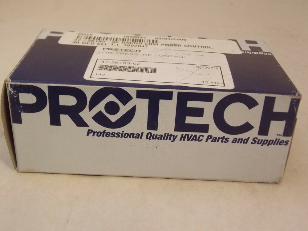 Protech 47-26185-02 Low Pressure Control