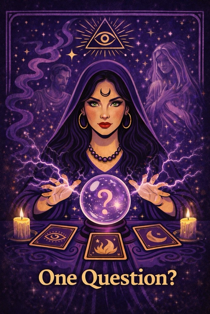 Psychic Medium Reading One Question Angel And Oracle Card Same Day