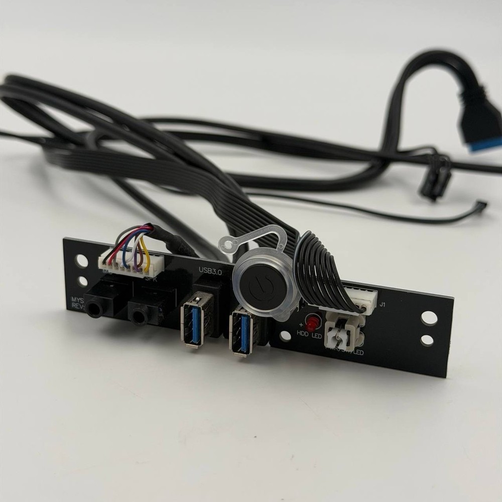 🔥 PC Case Front Panel USB 3.0 Audio Power Button I/O Module MYS12225