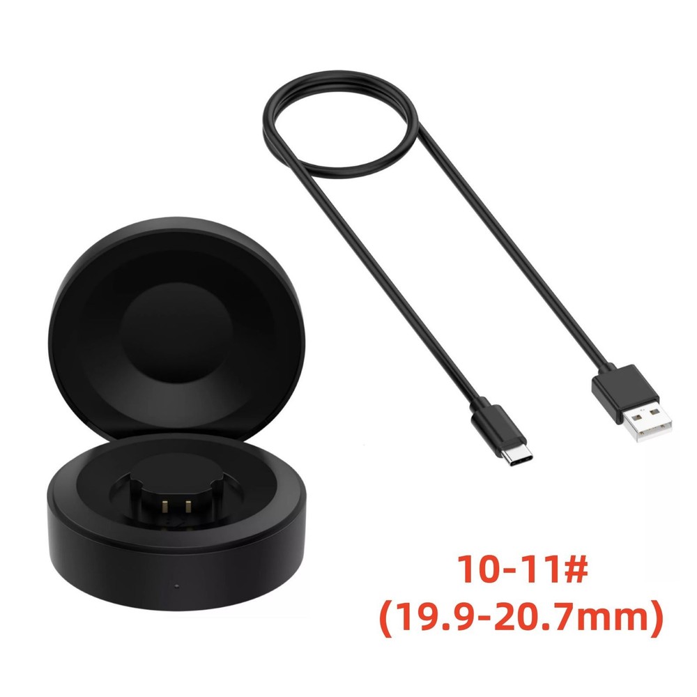 Portable Black Type-C 6-13# Smart Ring Charger Charging Case For RingConn