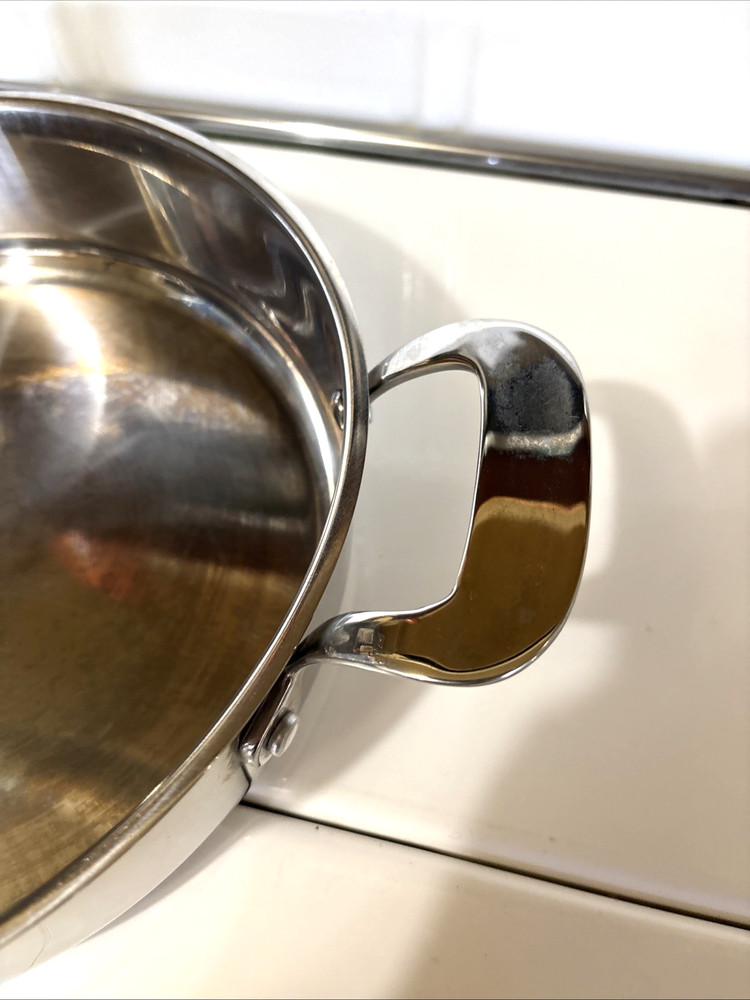 NuWave Induction Cookware 3.5 Quart Pot Stainless Steel Multipurpose