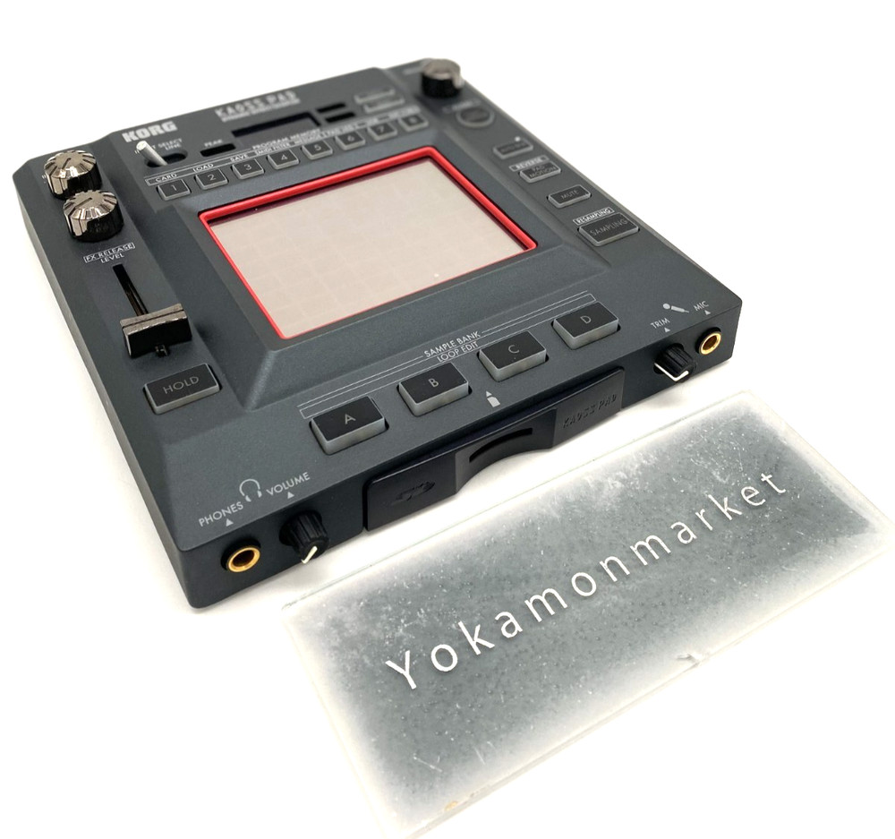 KORG KP3 Kaoss Pad Effect Sampler Module With AC Adapter Used