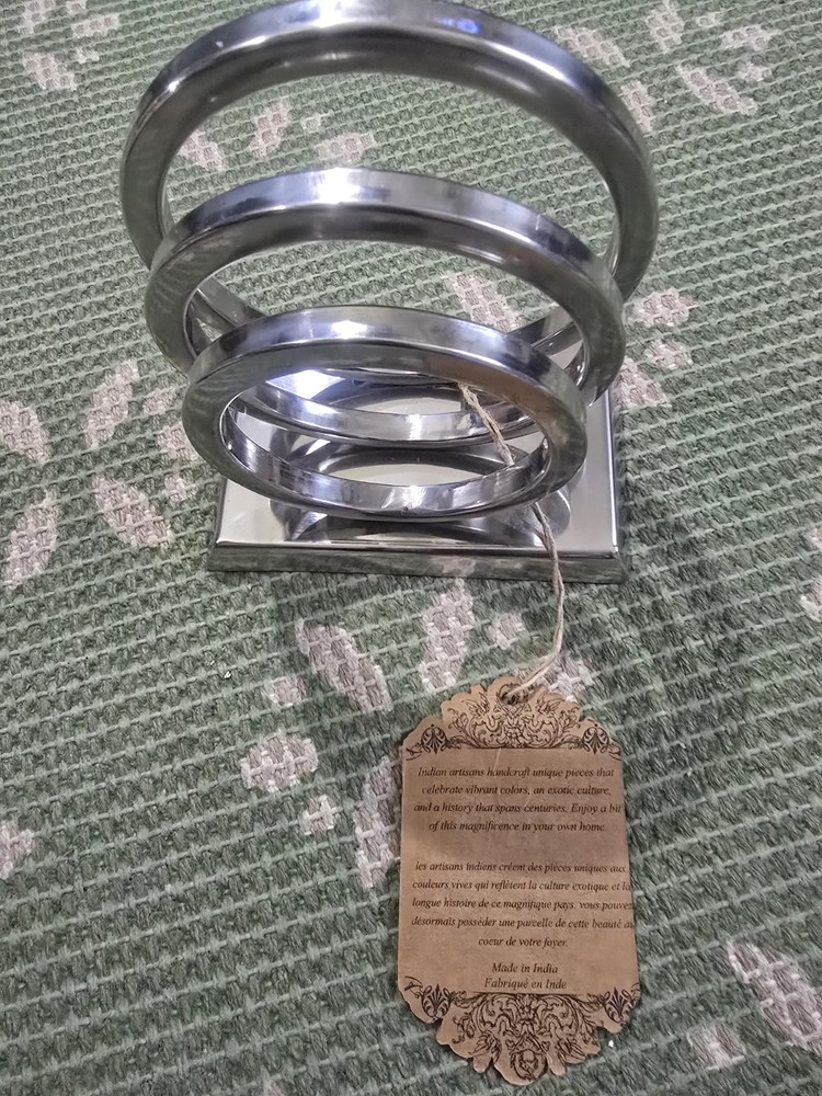 Three Ring Letter Stand Ring Holder