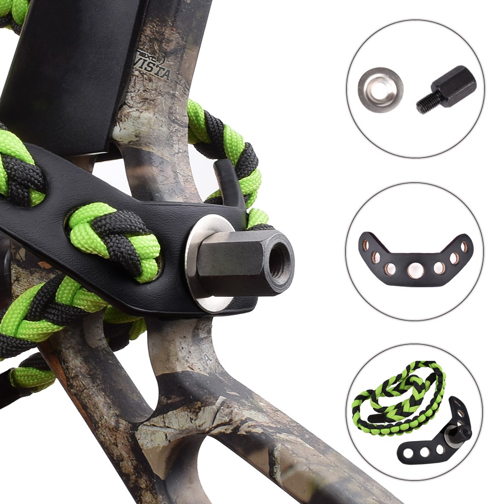 Bow Wrist Sling Rope Strap Archery Accessories Adjustable Bow Hunting Target