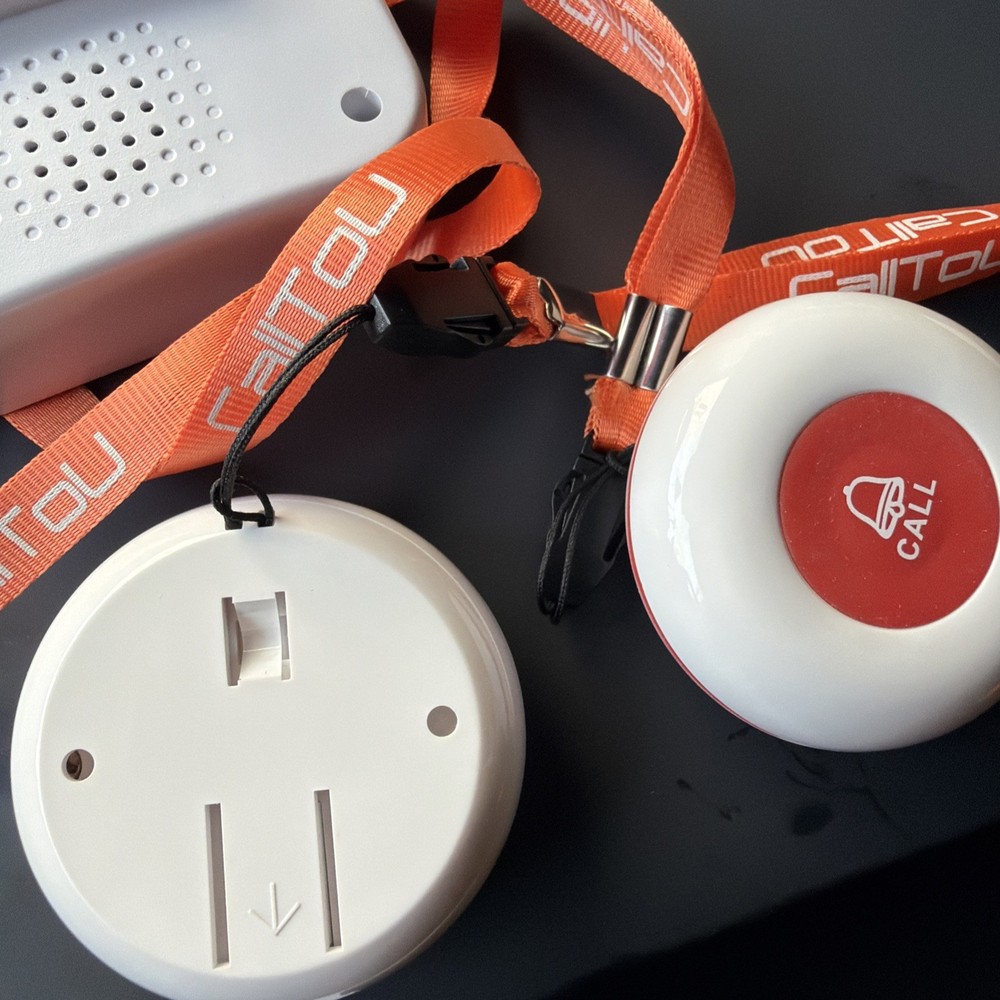 CallToU Emergency Wireless Call Button Chime/Pager