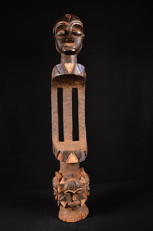 21864 A Primitive Large African Eket Statue Nigeria