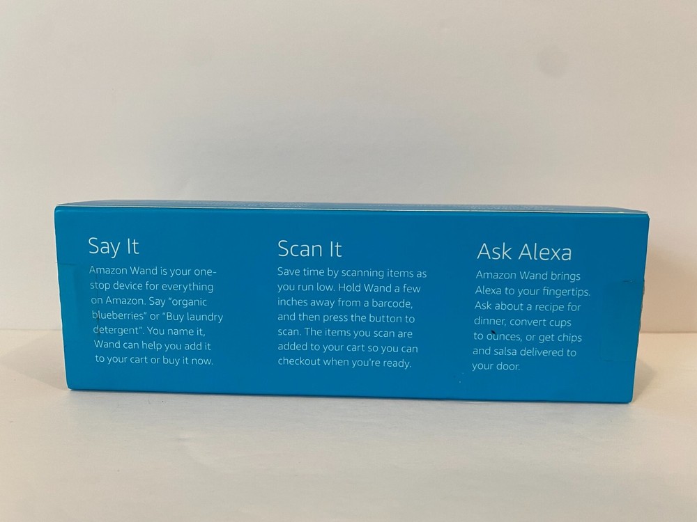 Amazon Dash Wand With Alexa Smart Assistant - NEW