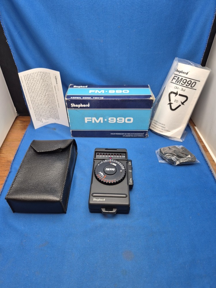 Shepherd FM990 Flash Meter With Case (250912-7)