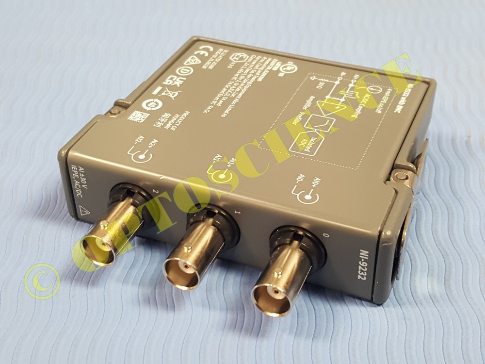 National Instruments NI 9232 cDAQ Sound and Vibration Input Module, BNC