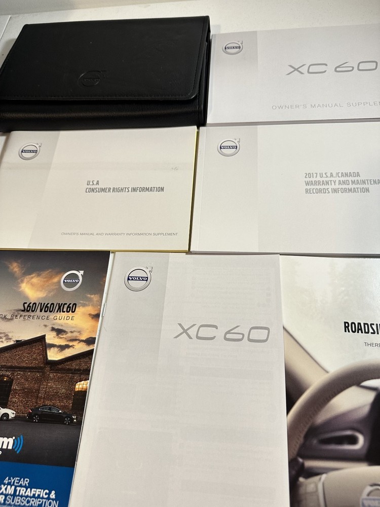 2017 Volvo XC60 Owner's Manuals Set