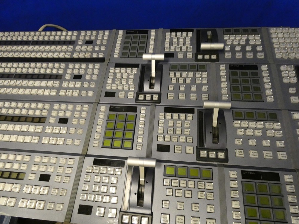 Sony MVS-8000 4M/E, 68input, 48 output Switcher w/ Aux panel & Menu Panel