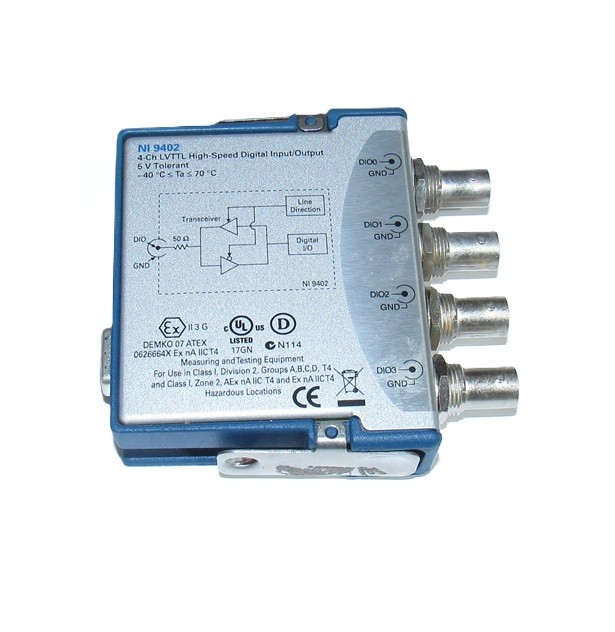 National Instruments NI 9402 4ch LVTTL cDAQ Digital Input / Output Module