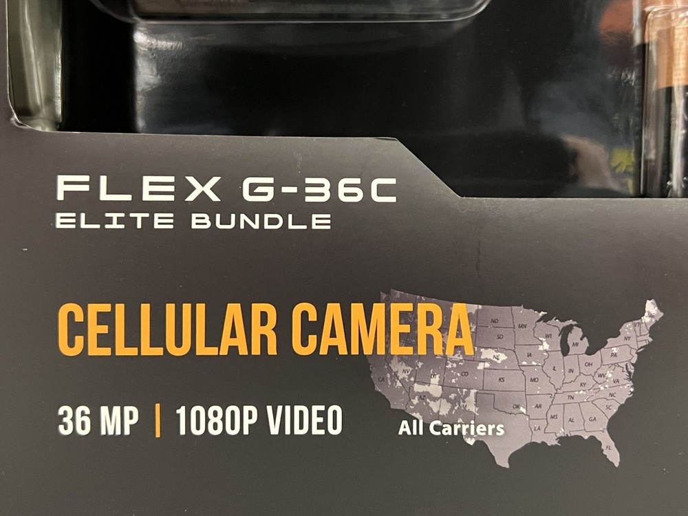 SpyPoint Elite Bundle Model Flex G-36C Cellular Trail Camera NEW