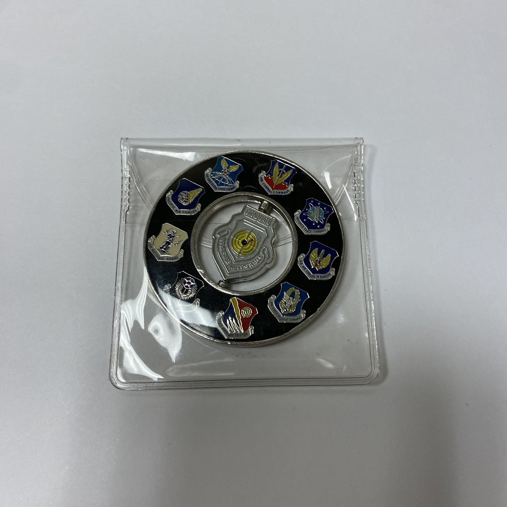 WEPTAC CAF Core Functions US Air Force Weapons School 2013 USAF Challenge Coin