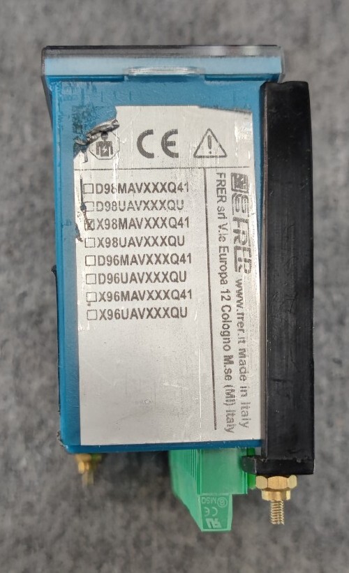 FRER X98MAVXXXQ41 PROGRAMMABLE DIGITAL PANEL METER