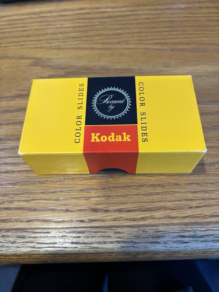 Kodak Color Slide Boxes