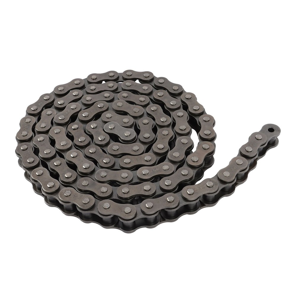 #100H Heavy Duty Roller Chain×10 ft + 1 Connecting Links