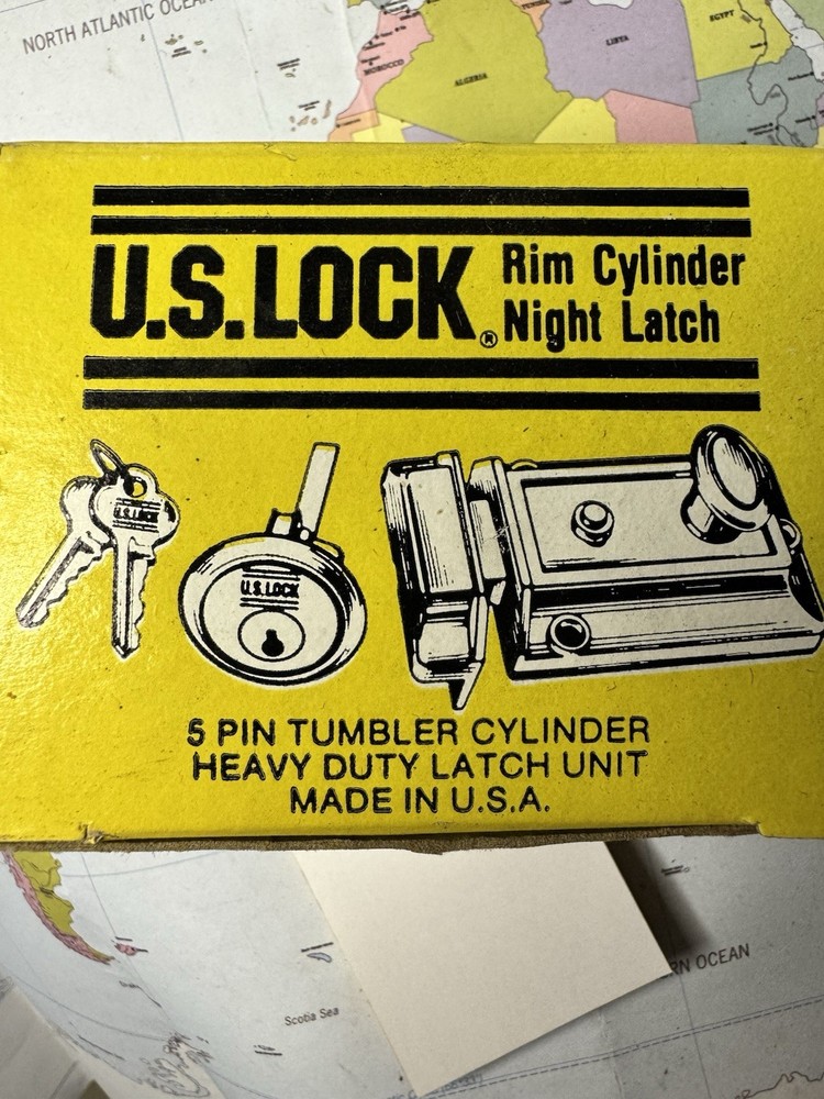 US LOCK Rim Cyclinder NightLatch