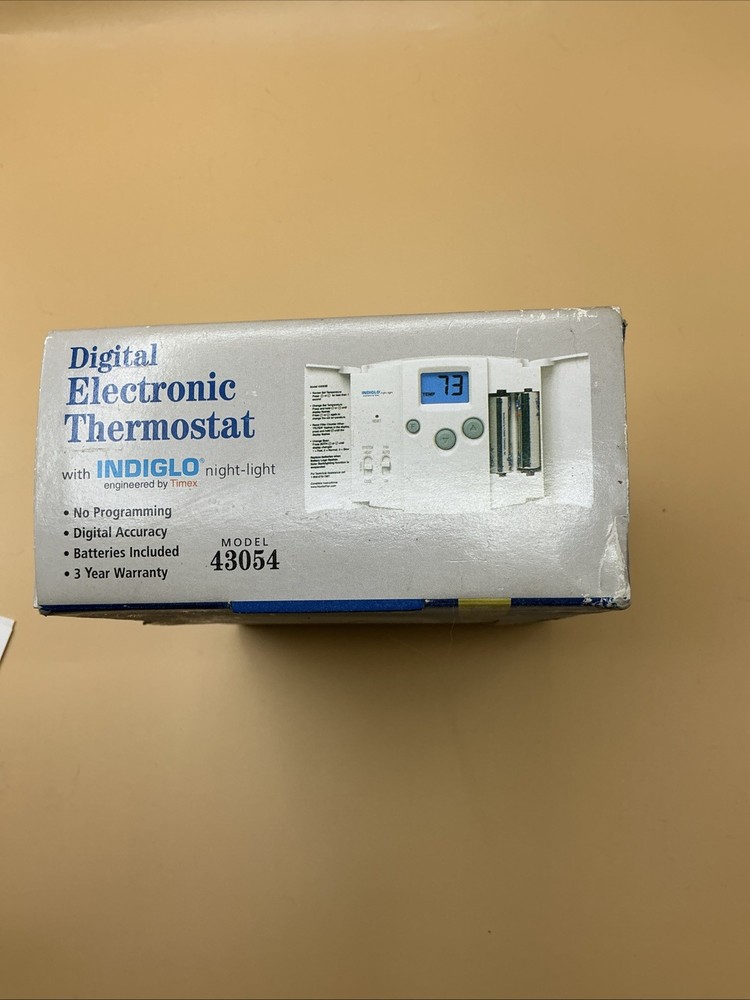 CTC Digital Electronic Thermostat Model 43054 Open Box None Programmable