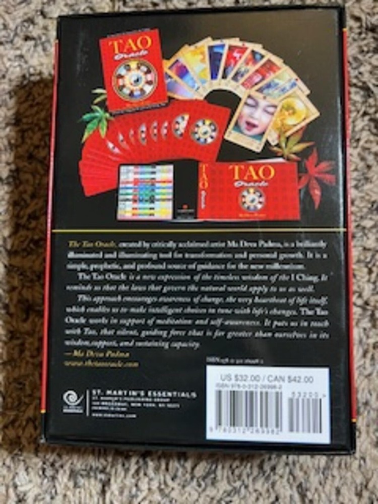 TAO Oracle Card Deck and Guidebook by Ma Deva Padma
