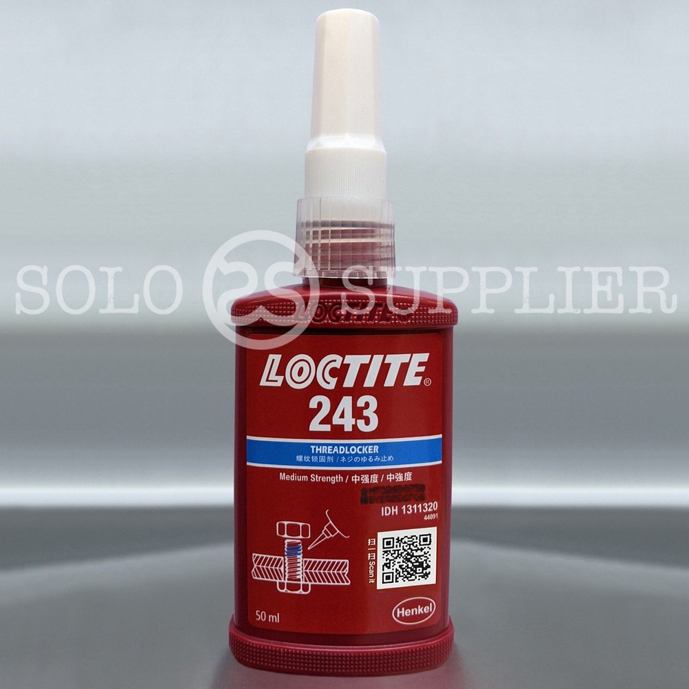 Loctite 243 Blue Medium Strength Threadlocker 50ml