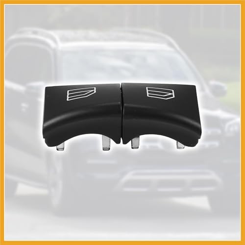 4pcs Driver Window Switch Button Covers Power Window Master Switch Repair