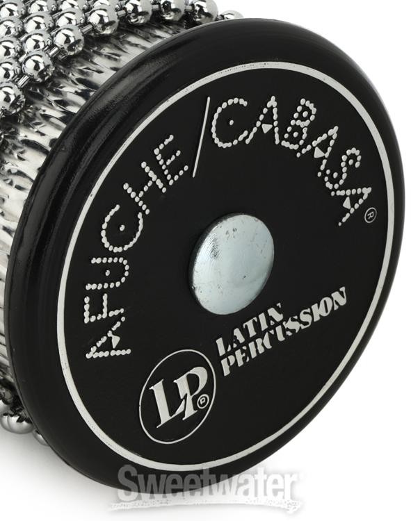 Latin Percussion Afuche/Cabasa Mini - Black Plastic Frame