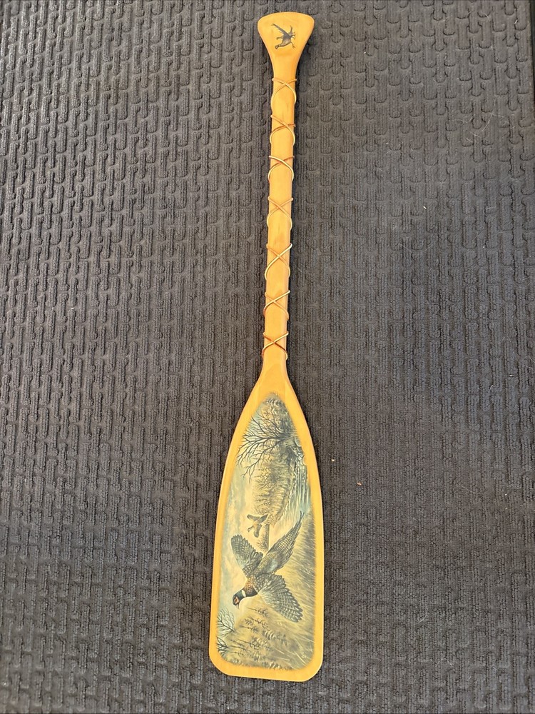 Nancy Luloff Printed Artwork Paddle - 36” Horizontal - Pheasants