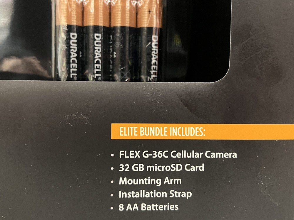 SpyPoint Elite Bundle Model Flex G-36C Cellular Trail Camera NEW