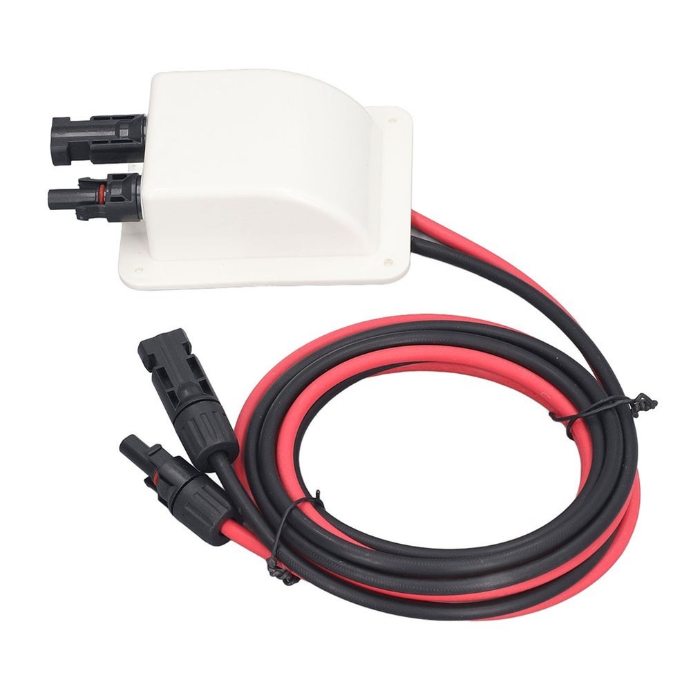 31cm Cable Extension Solar Junction Box for RVs Yachts Garden Wiring Solutions