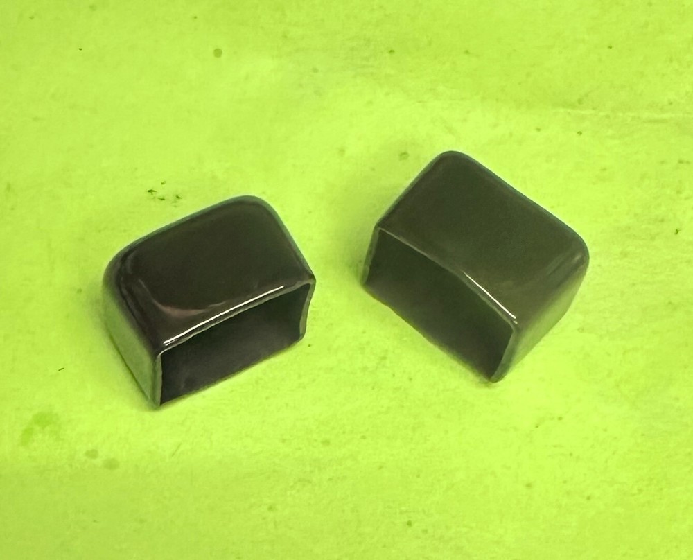 WESTGATE CHNL LED CHANNEL END CAPS 2-PACK RUBBER