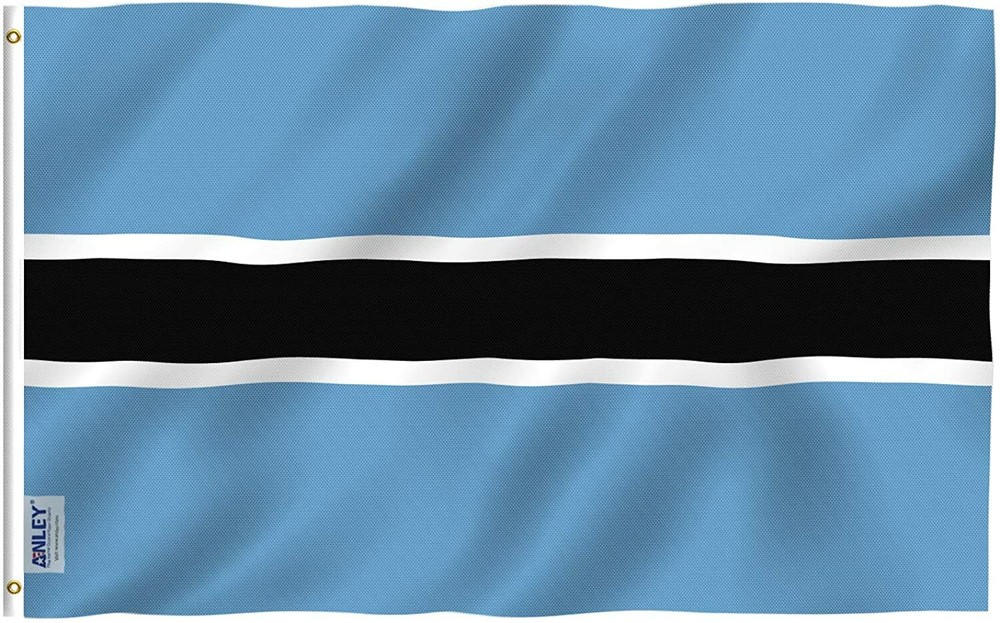 Anley Fly Breeze 3x5 Feet Botswana Flags - Botswanan Flags Polyester
