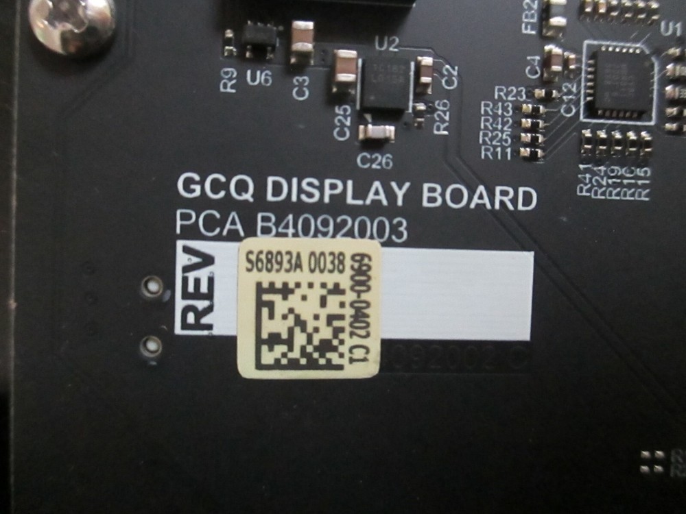 FORESIGHT GCQUAD DISPLAY FRONT PANEL ASSEMBLY GCQ USED SPARE PART