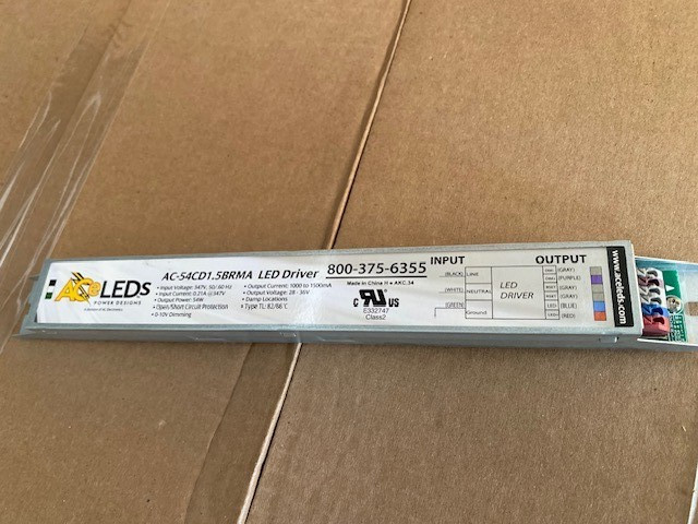 AC Electronics LED DRIVER AC-54CD1.5BRMA