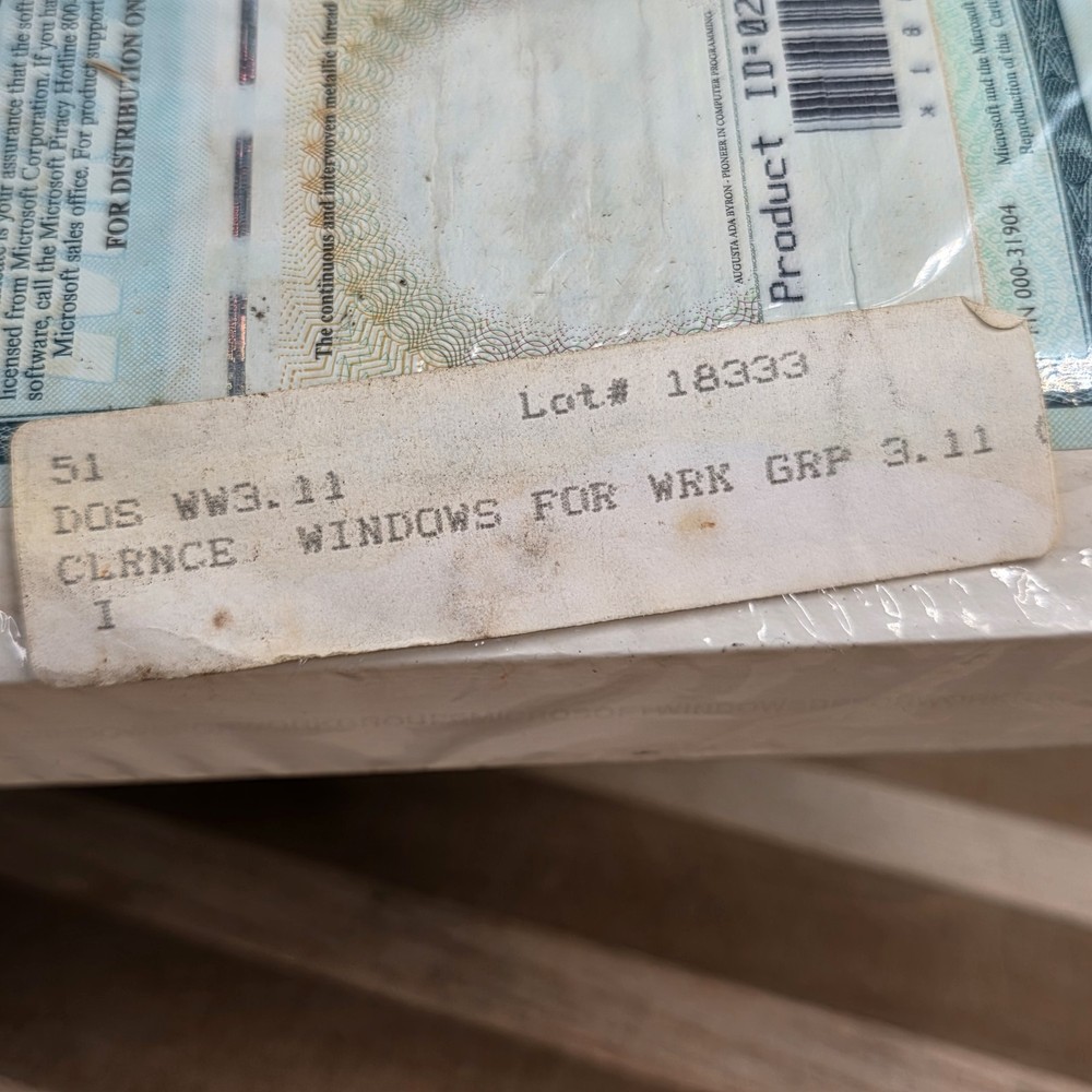 Microsoft MS-DOS 6.22 and Windows for Workgroups (V.3.11) Full Version