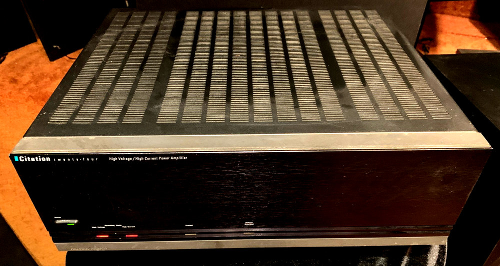 HARMAN KARDON CITATION TWENTY FOUR HIGH VOLTAGE POWER AMPLIFIER