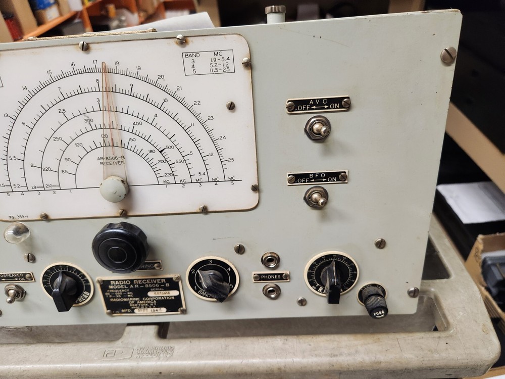 RADIOMARINE AR-8506-B RECEIVER,