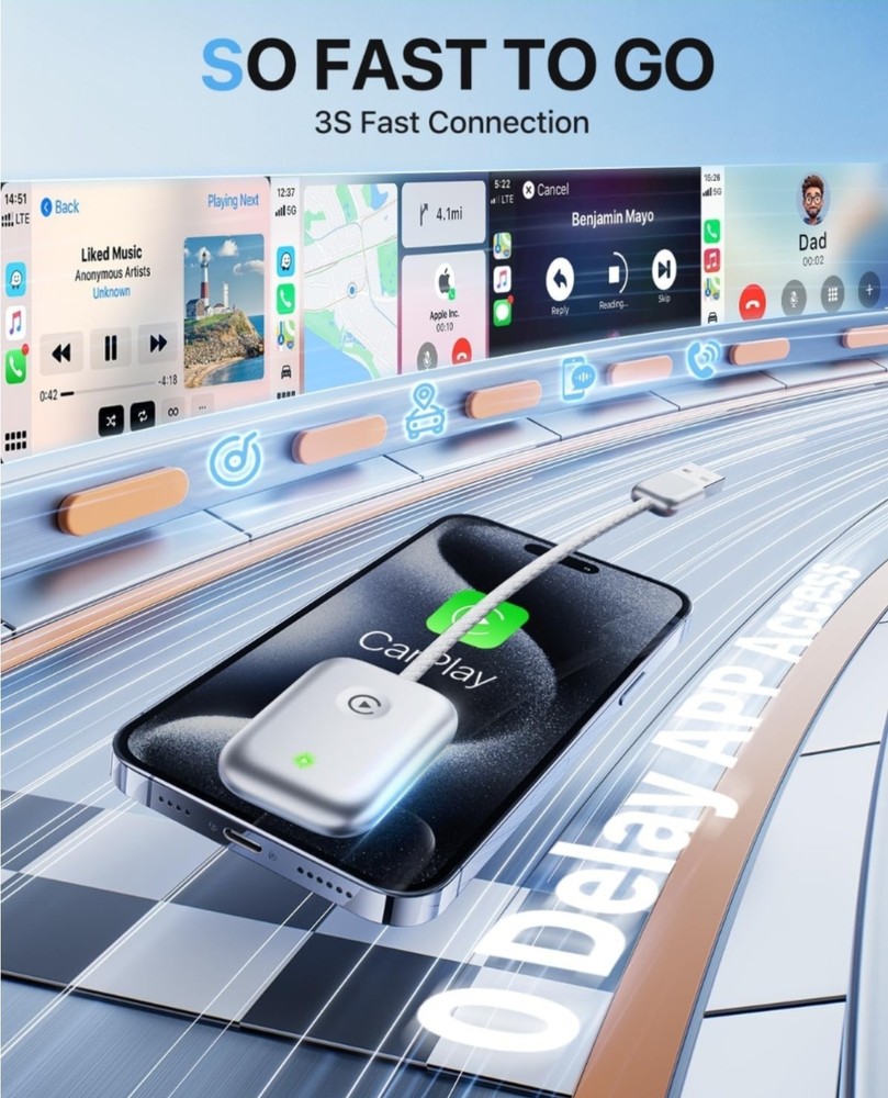Wireless CarPlay Dongle for iPhone