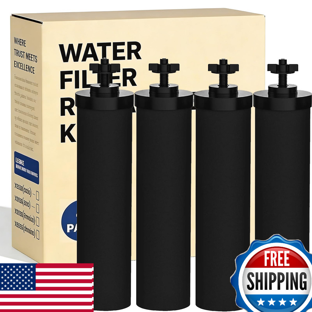 Big Berkey Water Filter Replacement Cartridges 4-Pack NSF/ANSI 42 372 Certified