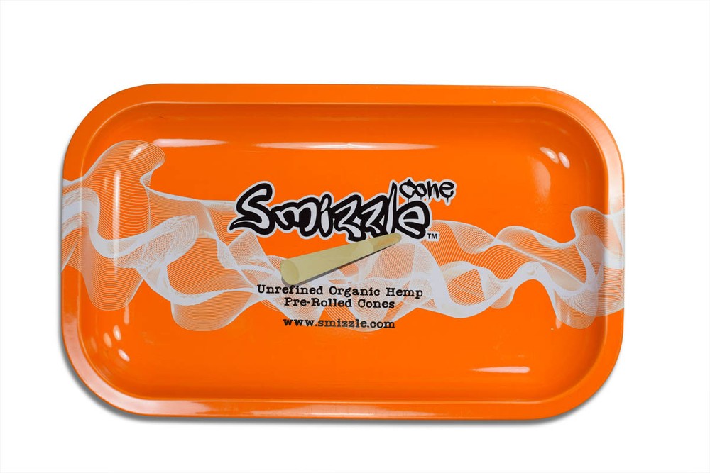 Smizzle Rolling Tray - Silver Medium